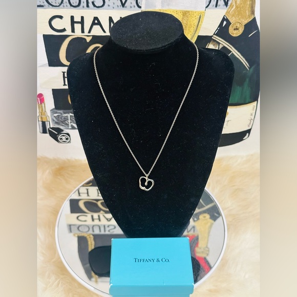 Tiffany & Co. Jewelry - 🔥 Tiffany & Co. Elsa Perreti Apple Pendant Necklace 925 Sterling Silver w/ Box